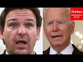 DeSantis Asked Point Blank: Do You Support Biden Call For More FEMA Disaster Relief Funding?