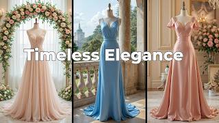Elegant Summer Wedding Dresses for Women 50+ | Luxury Mother of the Bride Fashion