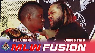 Champion Alex Kane accepts the challenge from Mighty Jacob Fatu | MLW Fusion | #mlw #mlwfusion