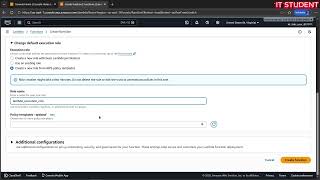 100 Days of Cloud (AWS) Day33-Create a Lambda Function