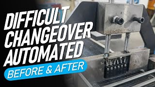 Easy Automation CUTS Changeover Time by 95%