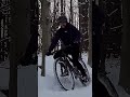 mountain biking in the snow mtb bike snow