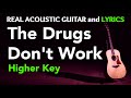 The Drugs Don't Work (higher key) - The Verve | (Acoustic Karaoke)