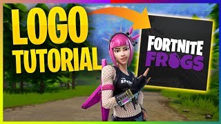 How to Make a Fortnite Logo/Profile Picture In Photoshop! *LOGO TUTORIAL*