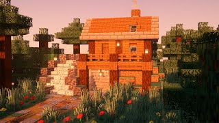 How To Build A Survival House In Minecraft