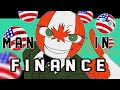 MAN IN FINANCE meme FT. Countryhumans USA and Canada