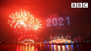 Londons 2021 Fireworks 🎆 Happy New Year Live 🔴 Bbc