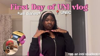 UNI DIARIES💌: First Day of UNI vlog *freshman year* |as an international student in Canada|