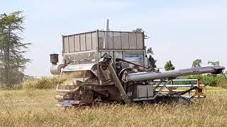 จรวดทางเรียบ พรกินรีการช่าง รถเกี่ยวเลสทั้งคัน จัดเต็มสูบ 260 แรงม้า combine harvesters EP.5863