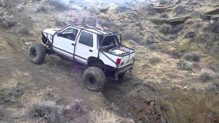 Scott running out of gas in ravine PV4W 1-14-2012