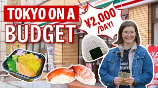 Tokyo on a Budget: ¥2000 ($15) One-Day Challenge