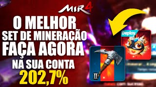 TEMPO DE MINERAÇÃO ROUBADO FAÇA AGORA ESSE SET NO MIR4