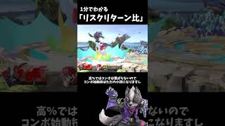 1分でわかる「リスクリターン比率」　#shorts #スマブラsp #アンダーウルフ #ゆっくり解説