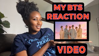 My First BTS REACTION VIDEO