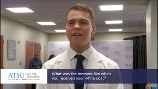 ATSU-ASHS Doctor of Physical Therapy White Coat Ceremony Testimonial | Brandon Wishman