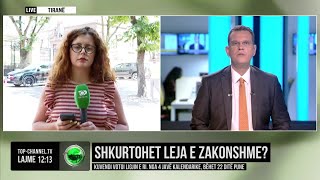 Top Channel/ Shkurtohet leja e zakonshme? Nga 4 javë kalendarike, bëhet 22 ditë pune