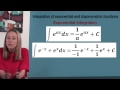 VCE Maths Methods - Integration of Exponential and Trigonometric Functions