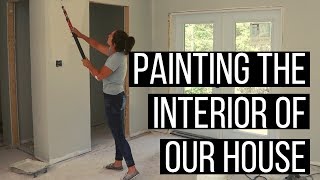 Painting Our Home Interior with Behr Premium Plus Ultra paint