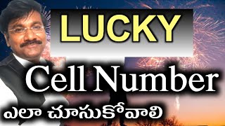 Lucky Cell Number/Numerology In TeluguName Numbers/Astrology