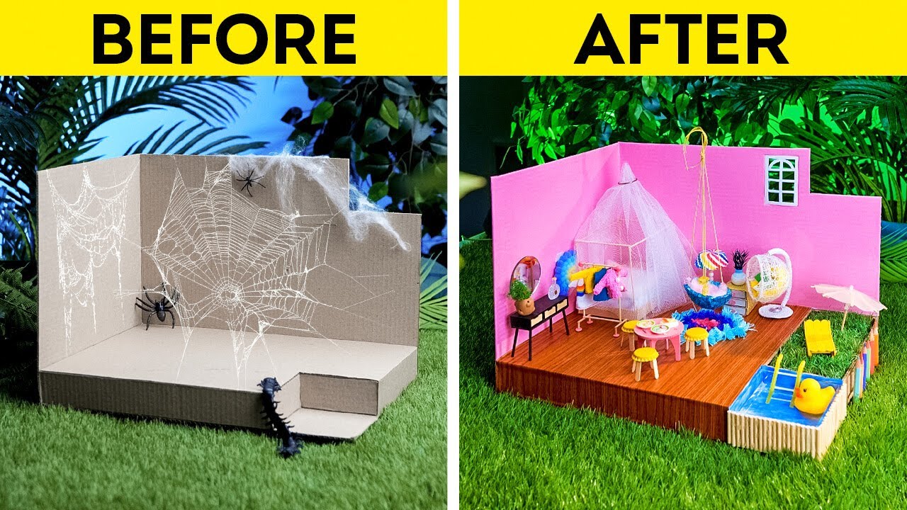 Awesome Diy Miniature Ideas Cool Doll House 4 Gen Crafts