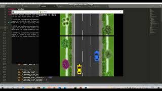 Car Dodging Game in pygame