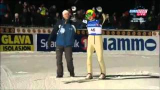 Johan Remen Evensen 246.5m - World Record - Vikersund (Qualifikation) 11.2.2011