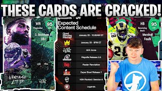 THESE CARDS ARE CRACKED! EA WHAT IS GOING ON! AKA ICONS AND PLAYOFFS RELEASE 3.5!