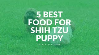 5 Best Food for Shih Tzu Puppy in 2023