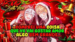 [ASMR] NAMORADO comemorando O NATAL COM VOCÊ E...🎄🎁 [ROLEPLAY] [ASMR SOFT]