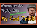 Cool Elementor Slide Out Menu Using Popups | Nice Off Canvas Menu In Wordpress Using Elementor Pro