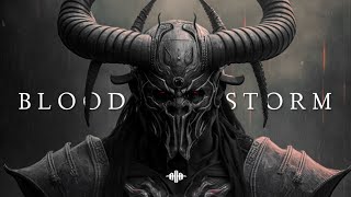 1 HOUR Dark Techno / Cyberpunk / Industrial Bass Mix 'BLOOD STORM' [Copyright Free]