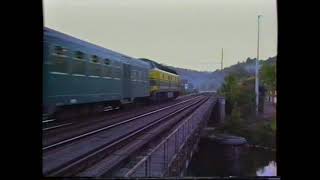 015 SNCB - NMBS Ligne 43 dite de l'Ourthe le 12/10/1990