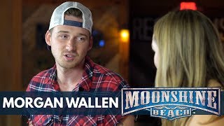 Morgan Wallen Talks About Being on "The Voice" | Moonshine Beach