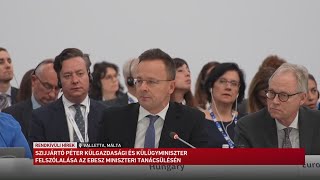 Szijjártó Péter külgazdasági és külügyminiszter felszólalása az EBESZ miniszteri tanácsülésén