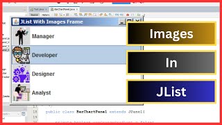 Java JList With Images In NetBeans - Java Image Tutorial With Source Code