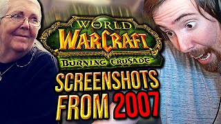 Asmongold Mom Used To Carry Him in WoW | TBC Screenshots From 2007