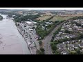 truro city centre panorama cornwall england uk 4k 360°