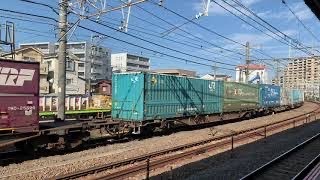 11月19日　東海道貨物線　大船駅　AM11時01分　1068レ　下関貨物〜東京タ［岡］A14運用　EF210-102