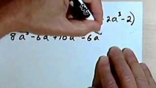 Simplifying Expressions Involving Polynomials 4-2