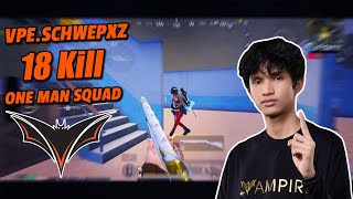 PUBG Mobile Thailand : SchwepXz one man squad