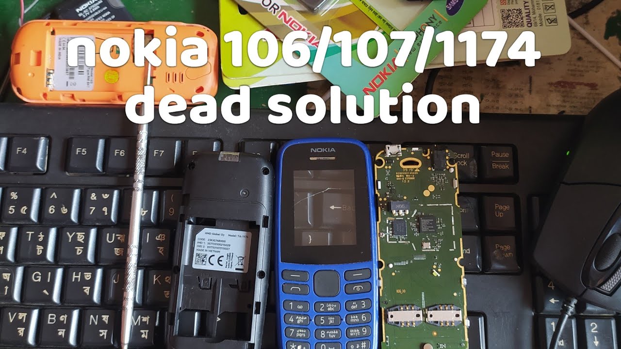 Nokia 105 TA-1174 Dead Problem Solution 100% L Subscribe Please - YouTube