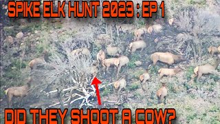 ELK HUNTING 2023 | SPIKE ELK HUNT UTAH |  PUBLIC LAND HUNTING