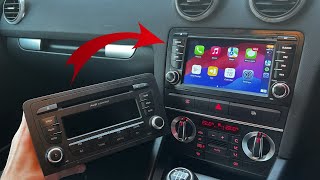 NEW HEAD UNIT FOR THE AUDI A3 *Apple CarPlay*