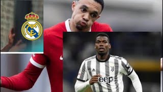 Trent Alexander Arnold zai koma Real Madrid paul pogba zai dawo taka Leda da bazara