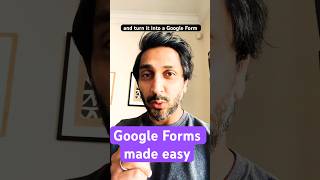 Instantly Convert Any Doc To A Google Form Shorts Edtech Tips Googleforms