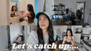 Let's catch up... dealing with grief, where I've been, gentle reset vlog