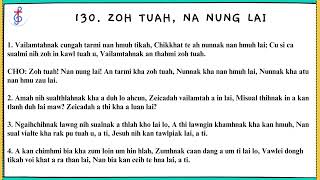 130. ZOH TUAH, NA NUNG LAI