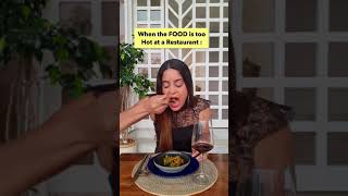 Eating Food: Restaurant vs Private | Anisha Dixit | #shorts