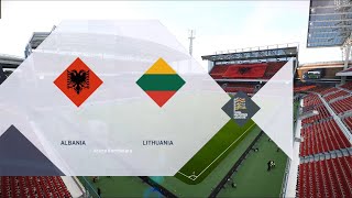 Albania vs Lithuania | 2020-21 UEFA Nations League | PES 2020