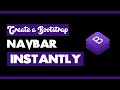 How to Create a Bootstrap Navbar INSTANTLY! Responsive Bootstrap Navbar